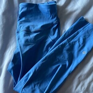 Blue lululemon leggings